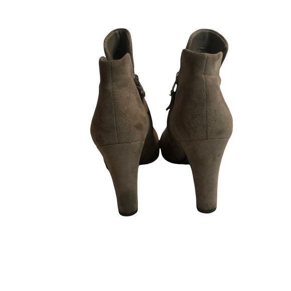 Sam Edelman Grey Heel Booties - Picture 2 of 6